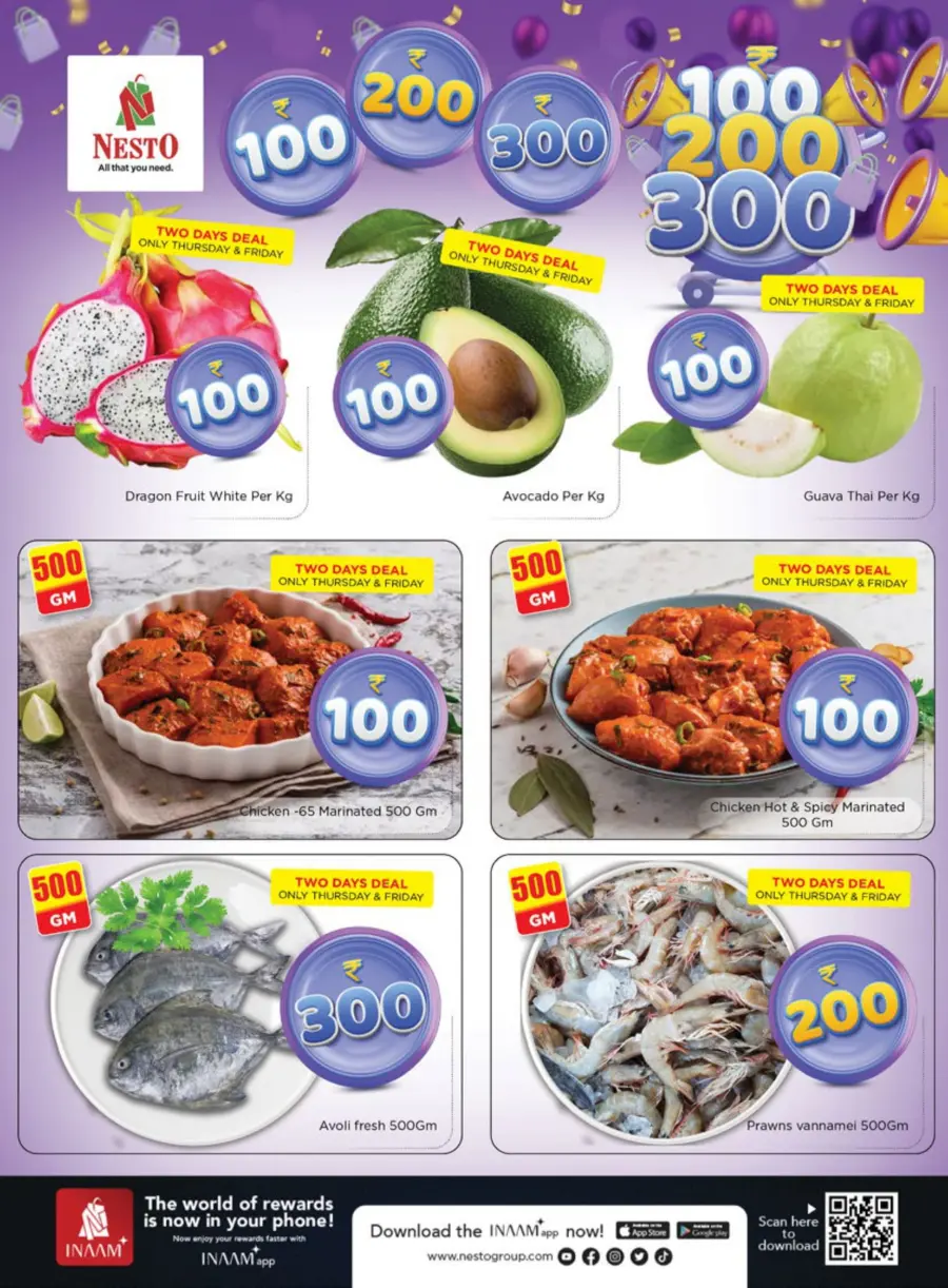 100–200–300 Deals – Shop More, Spend Less! In Nesto Hypermarket Calicut