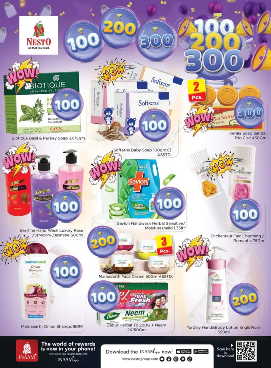 100–200–300 Deals – Shop More, Spend Less! In Nesto Hypermarket Calicut