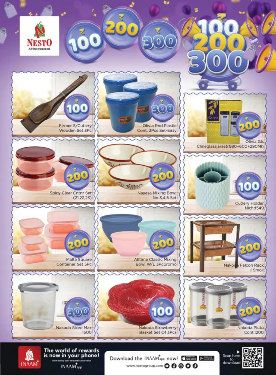 100–200–300 Deals – Shop More, Spend Less! In Nesto Hypermarket Wayanad