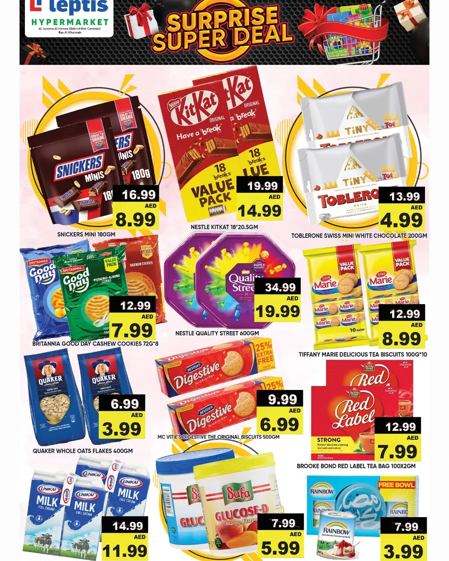 Susprise Super Deal In Leptis Hypermarket Ras al Khaimah