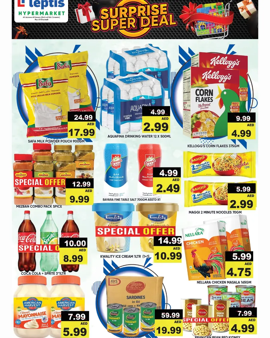 Susprise Super Deal In Leptis Hypermarket Ras al Khaimah