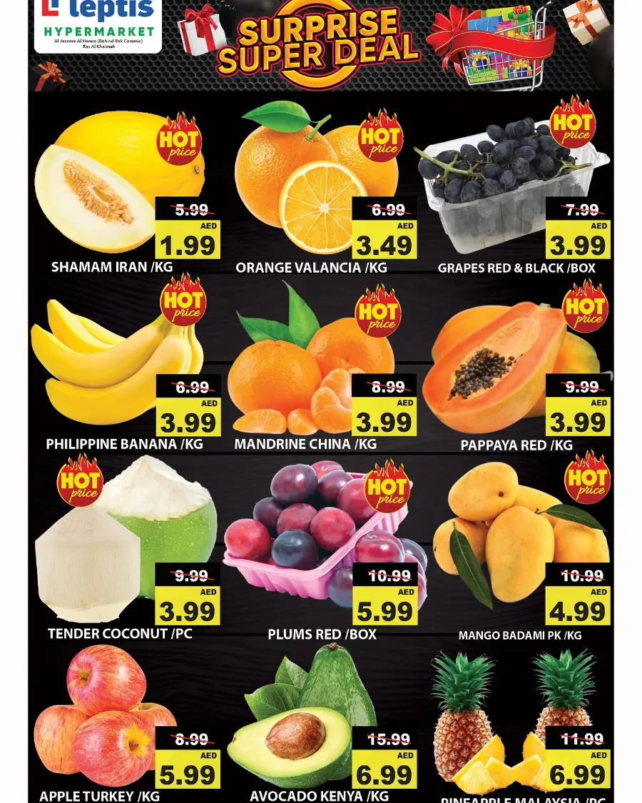 Susprise Super Deal In Leptis Hypermarket Ras al Khaimah