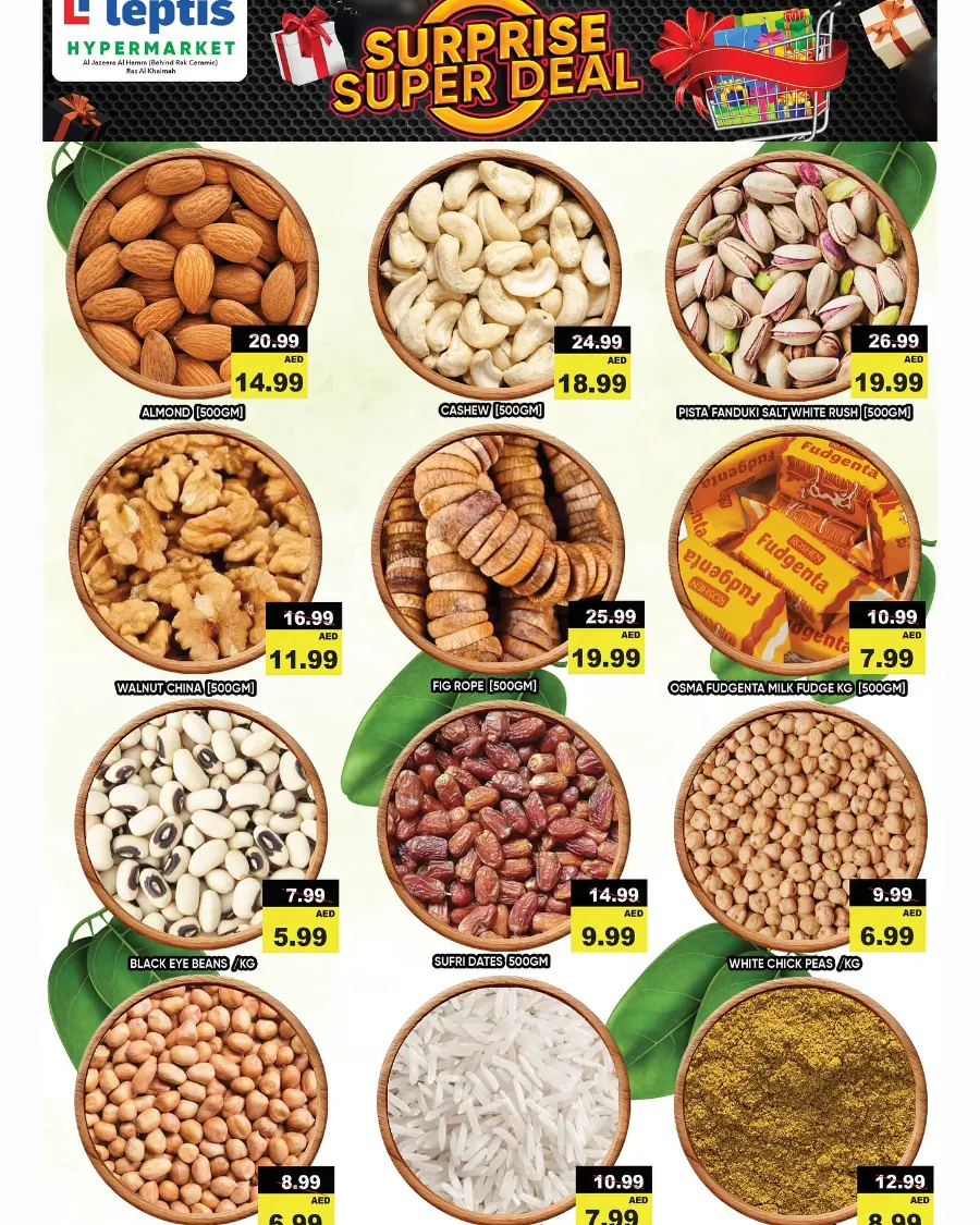 Susprise Super Deal In Leptis Hypermarket Ras al Khaimah