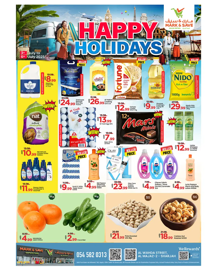 Happy Holidays In Mark & Save undefined