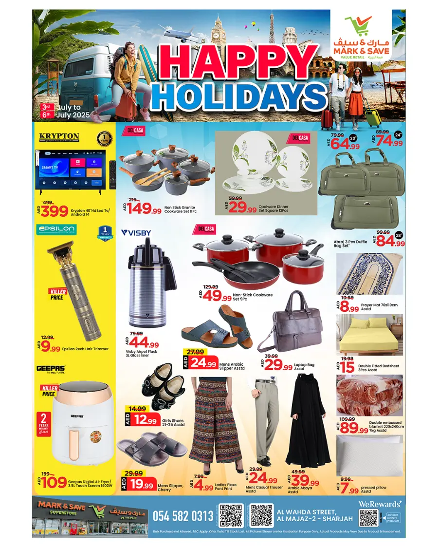 Happy Holidays In Mark & Save undefined
