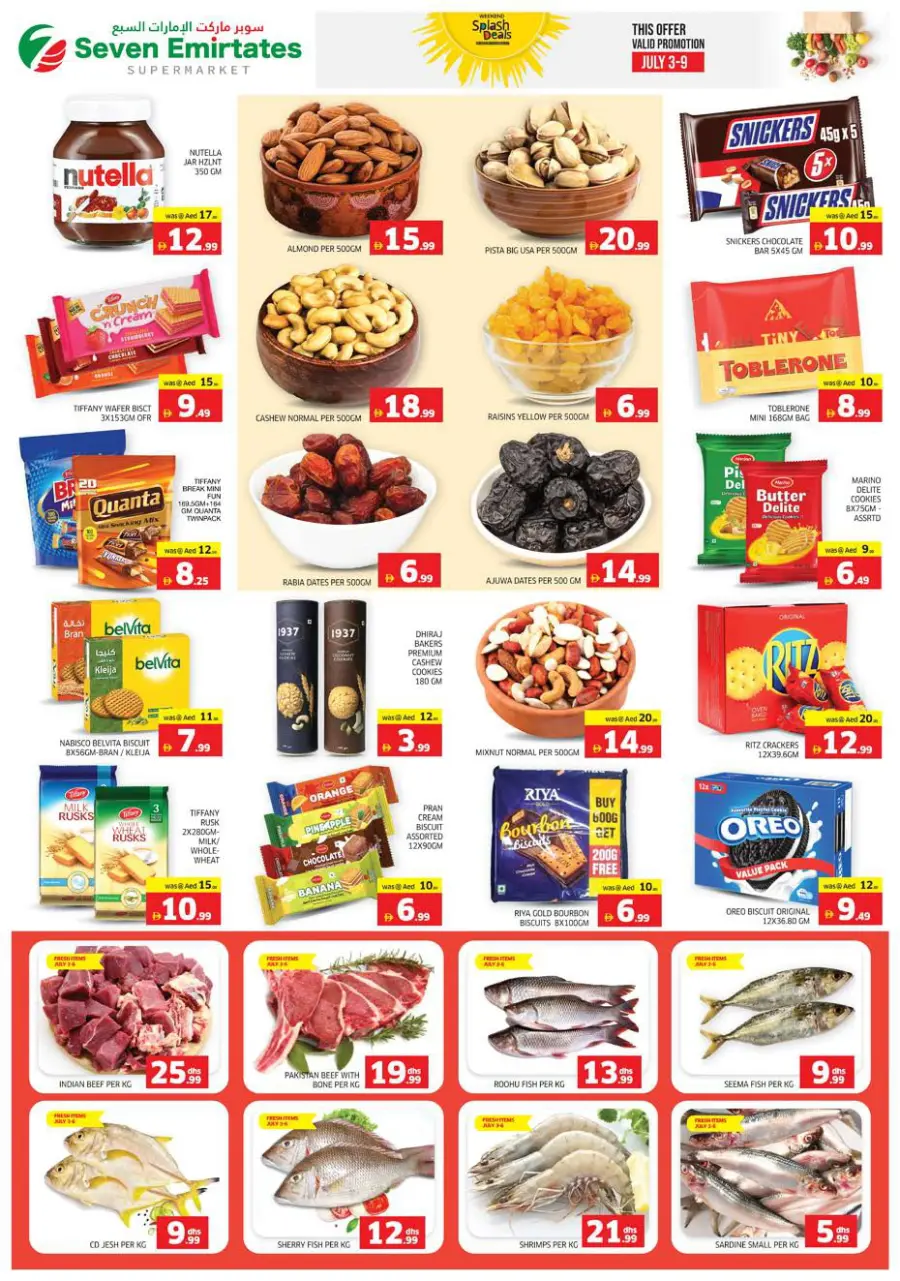 Splash Deals In Seven Emirates Supermarket Abu Dhabi