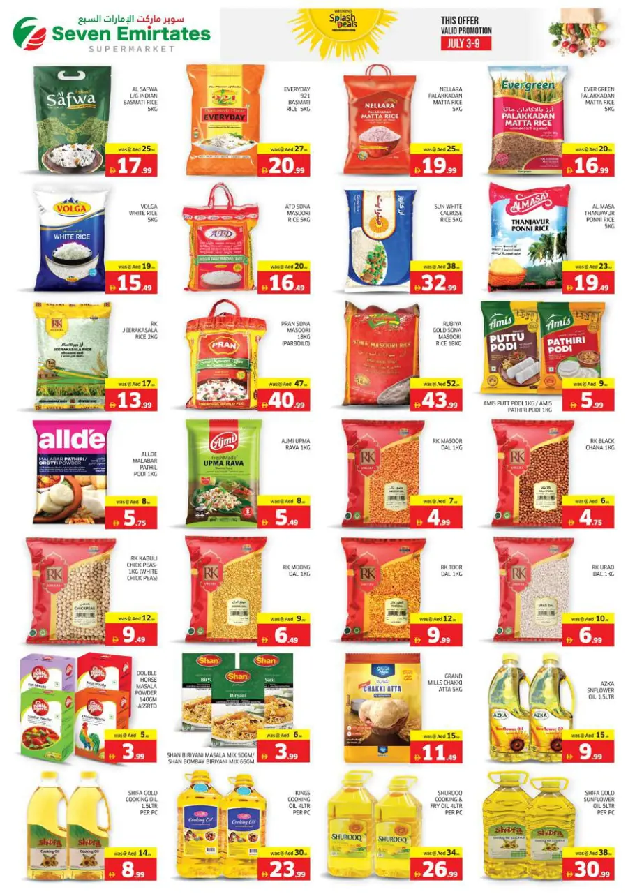Splash Deals In Seven Emirates Supermarket Abu Dhabi