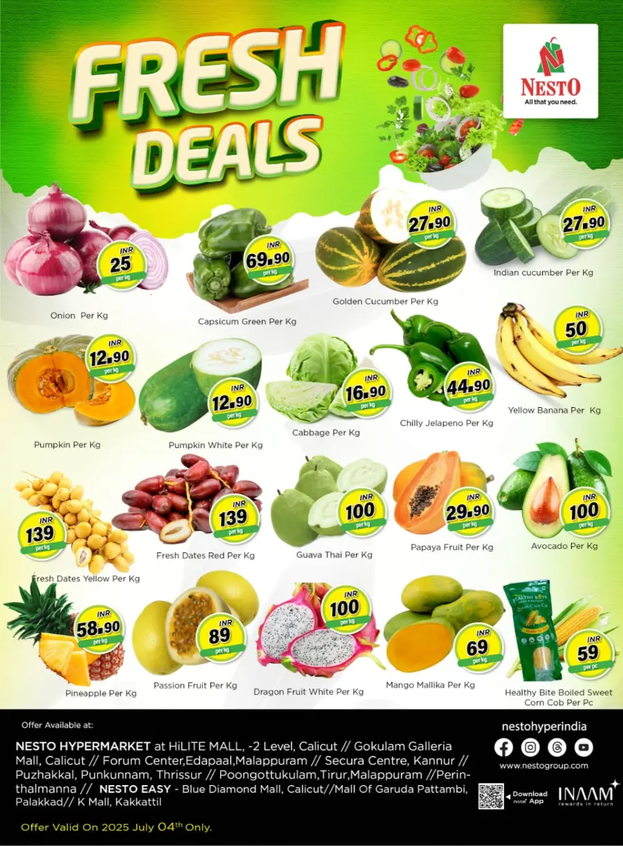 Fresh Deals In Nesto Hypermarket Kannur
