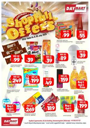 Shopfull Offers In Daymart Hypermarket Calicut