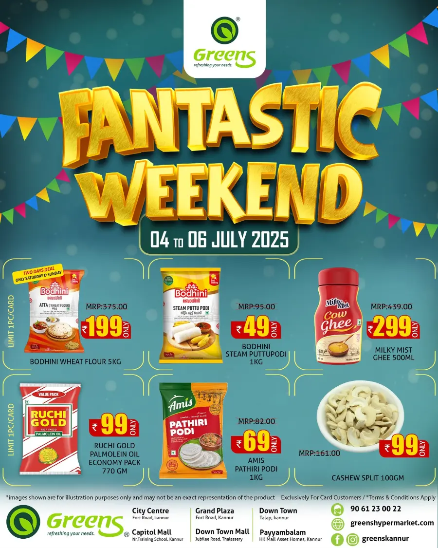 Fantastic Weekend In Greens Hypermarket undefined