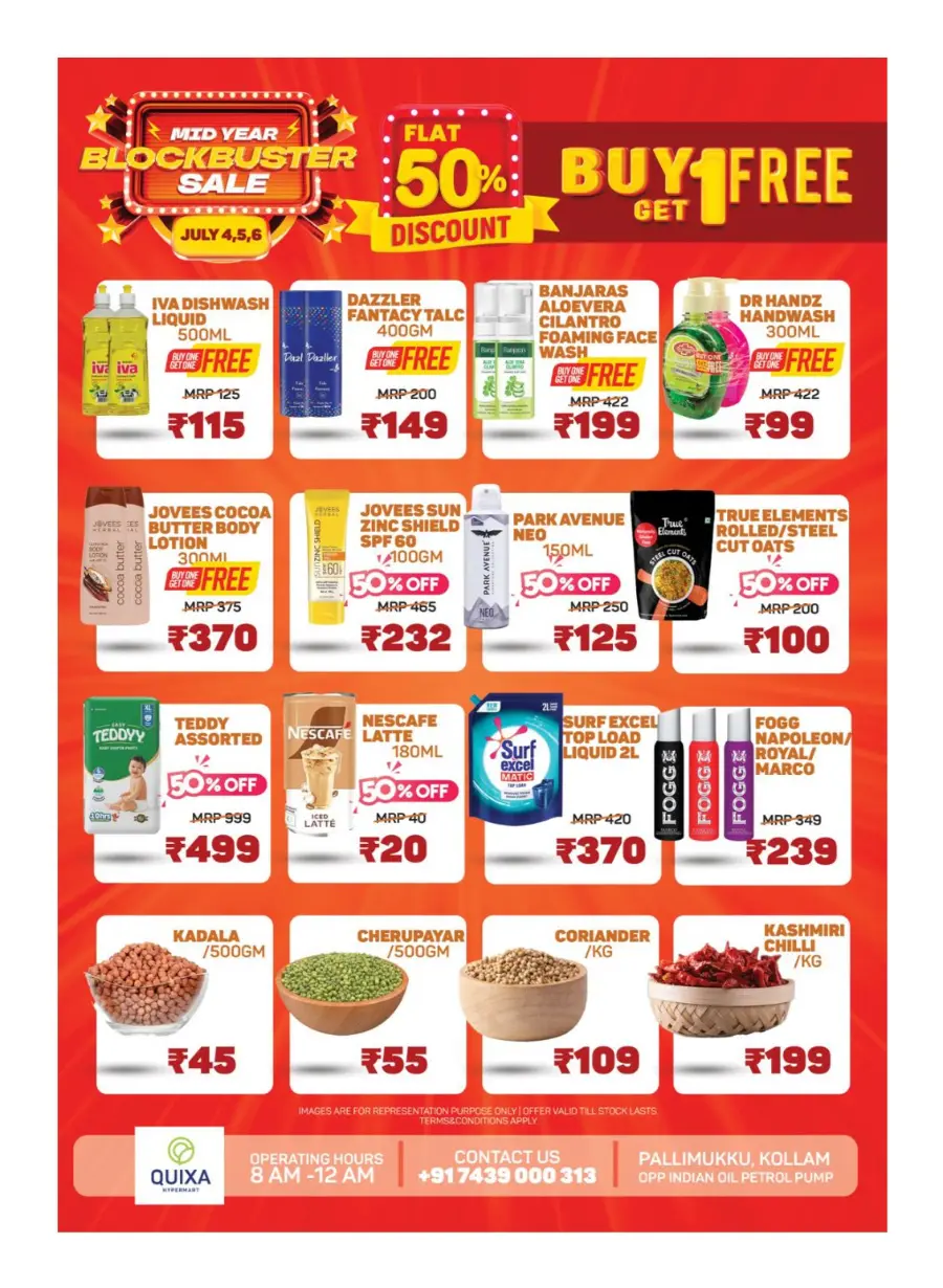 Mid Year Blockbuster Sale In QUIXA Hypermart undefined