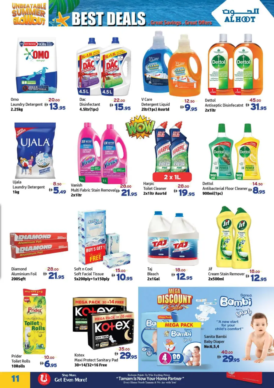 1 TO 9 DEALS THAT FIT YOUR WALLET In Safari Hypermarket Ras al Khaimah
