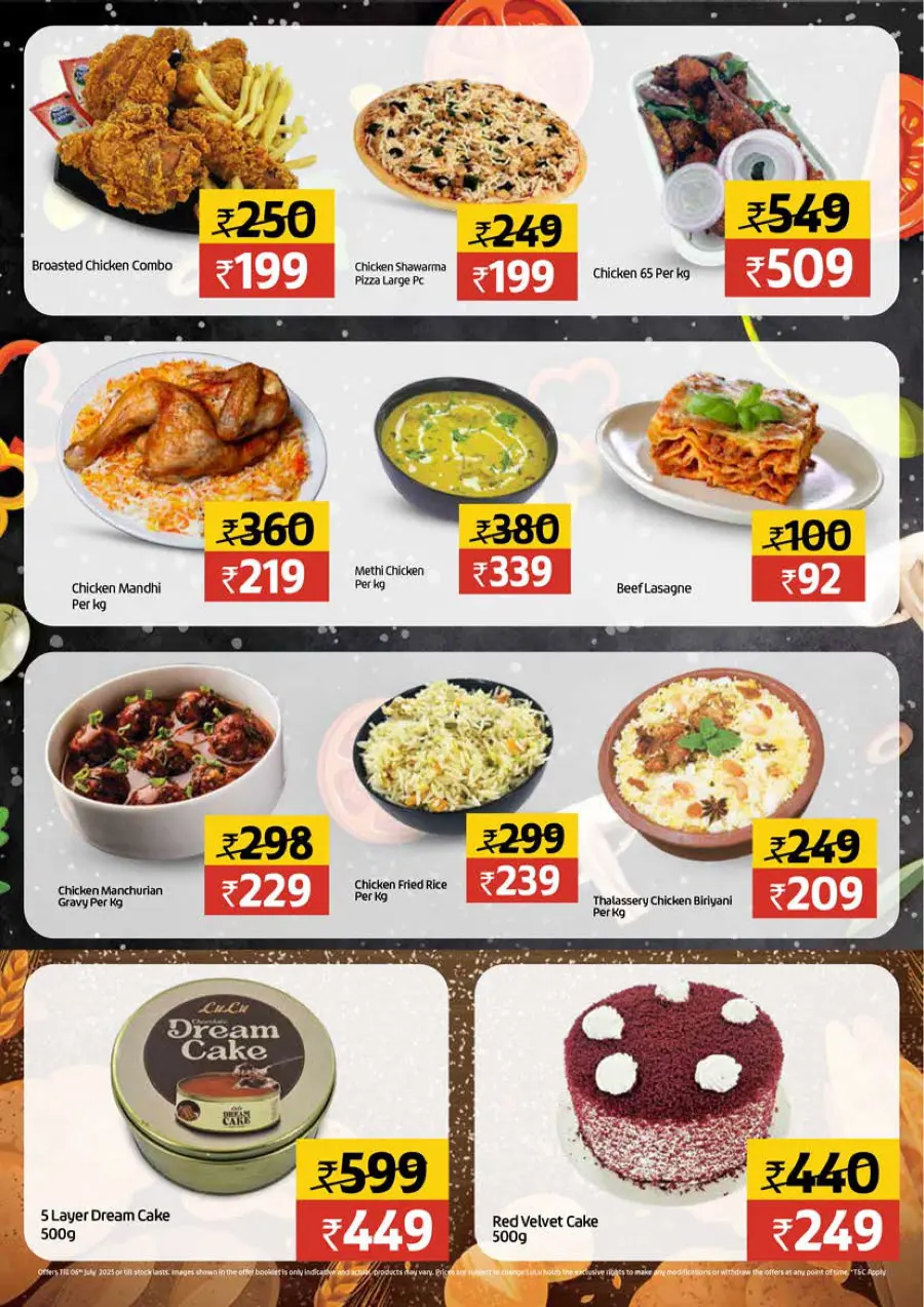 Half Price – Flat 50% OFF, Shop Now! In Lulu Hypermarket Calicut