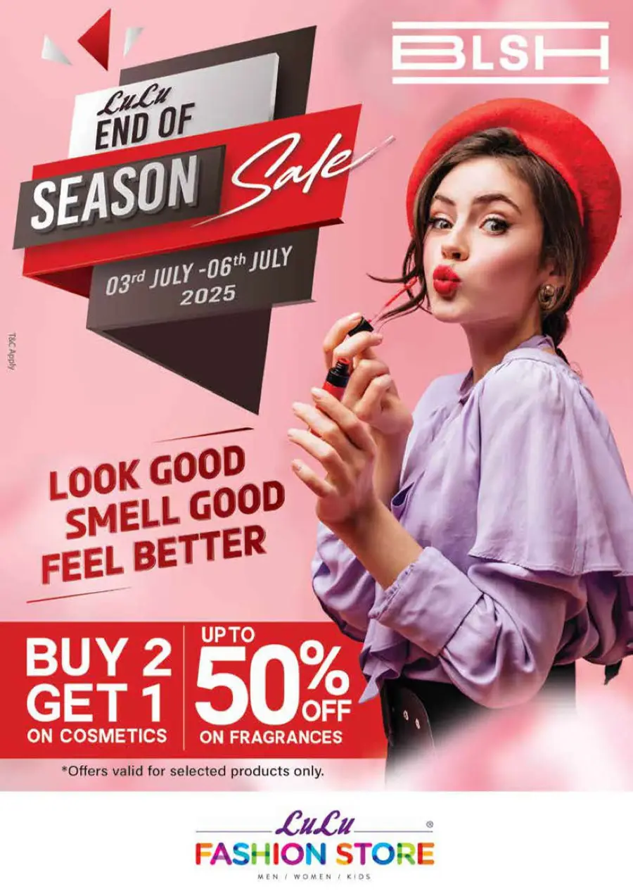 Half Price – Flat 50% OFF, Shop Now! In Lulu Hypermarket Calicut