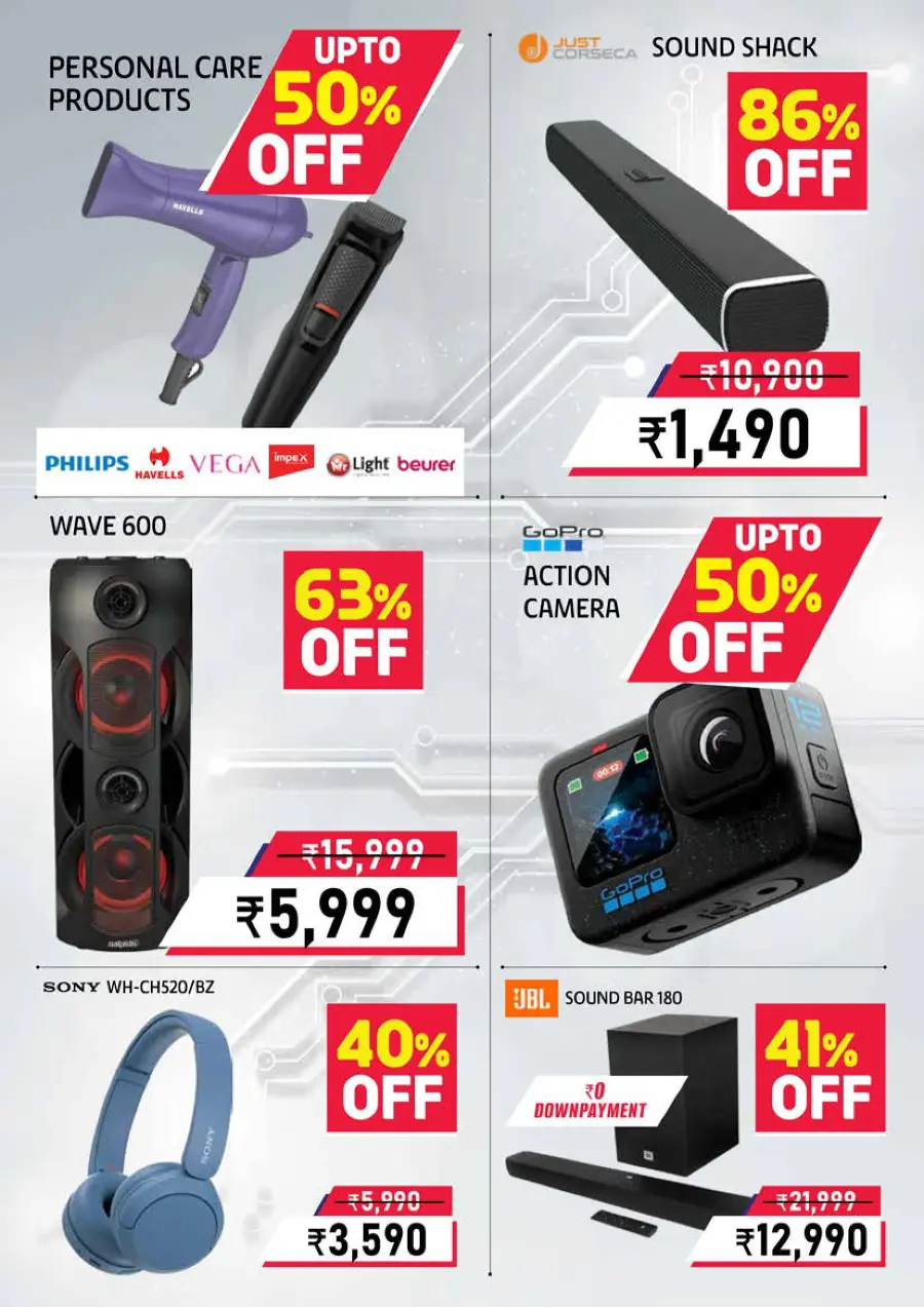 Half Price – Flat 50% OFF, Shop Now! In Lulu Hypermarket Calicut