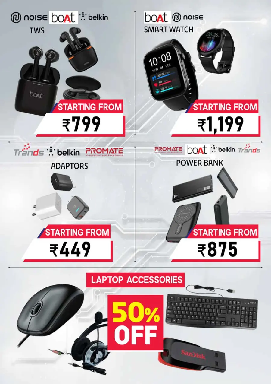 Half Price – Flat 50% OFF, Shop Now! In Lulu Hypermarket Calicut