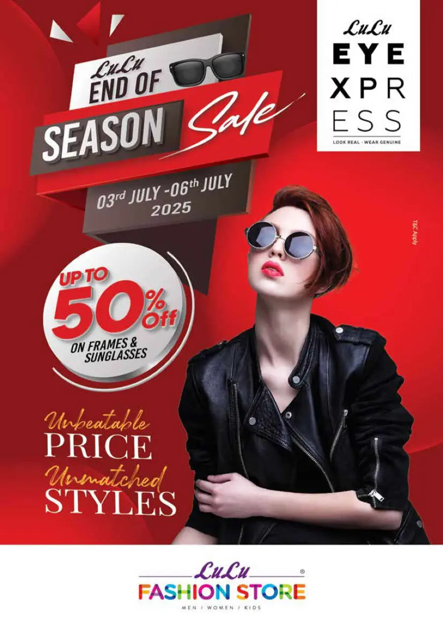 Half Price – Flat 50% OFF, Shop Now! In Lulu Hypermarket Calicut
