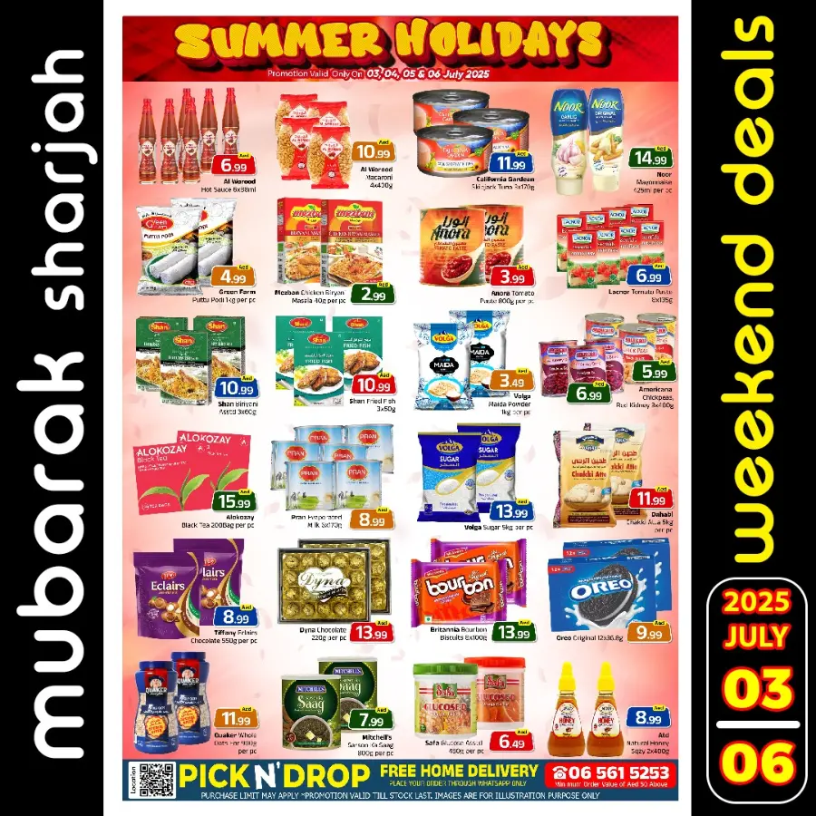 Summer Holidays In Mubarak Hypermarket Sharjah / Ajman