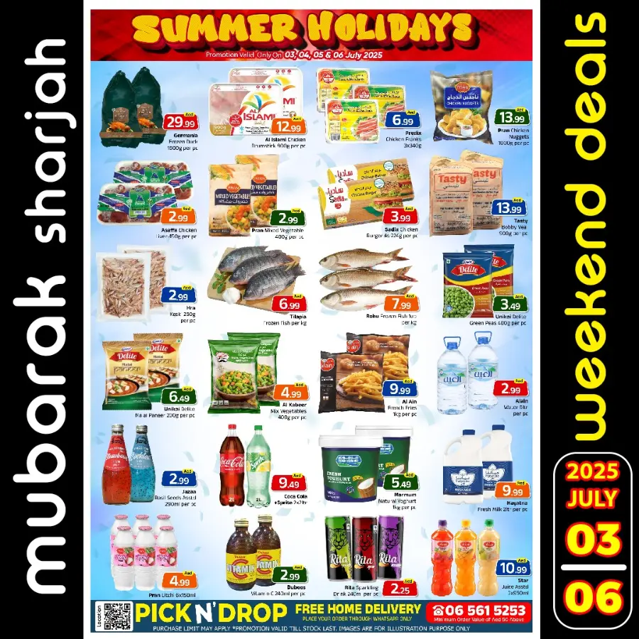 Summer Holidays In Mubarak Hypermarket Sharjah / Ajman