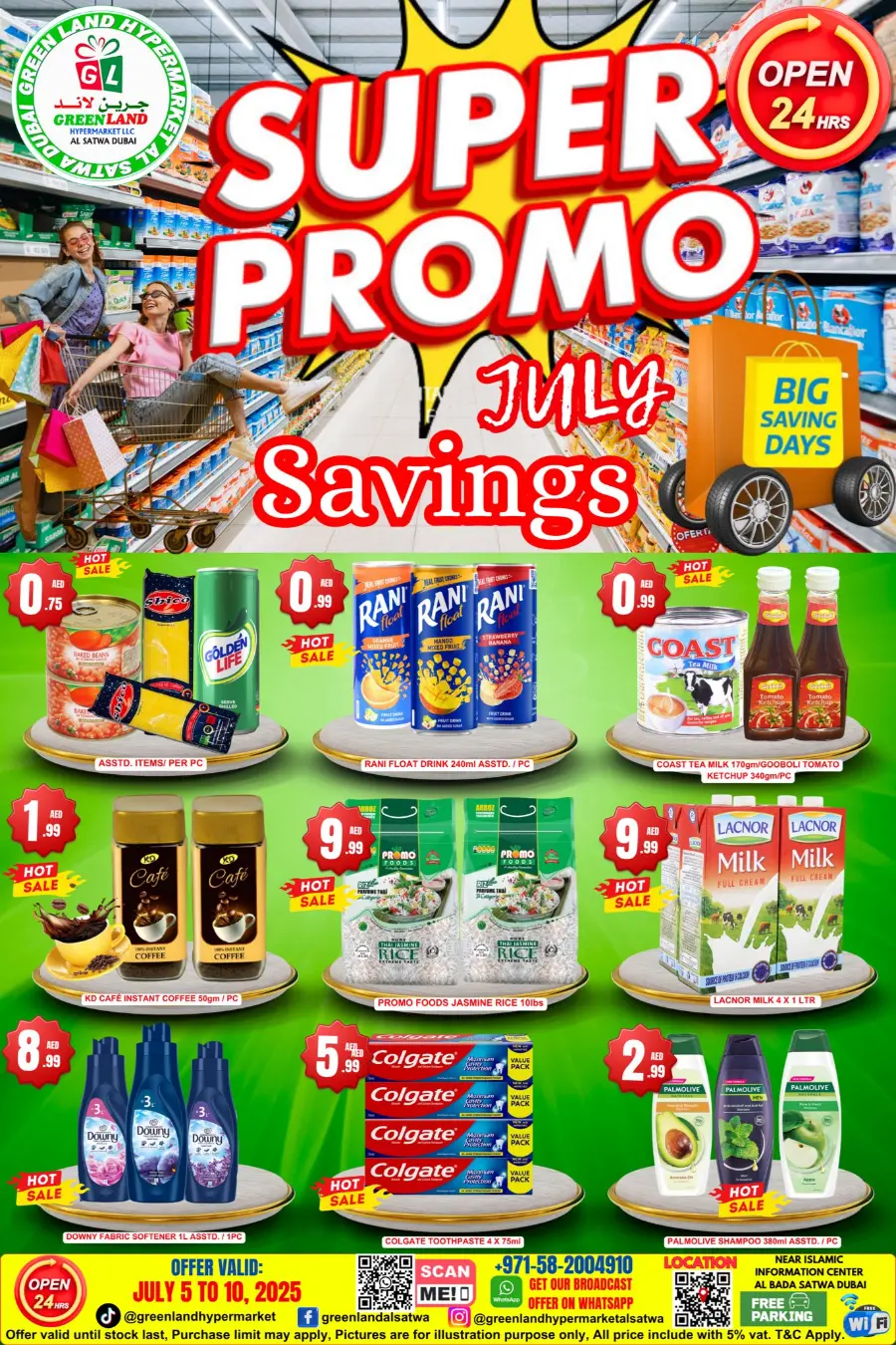 Super Promo In Green Land Hypermarket undefined