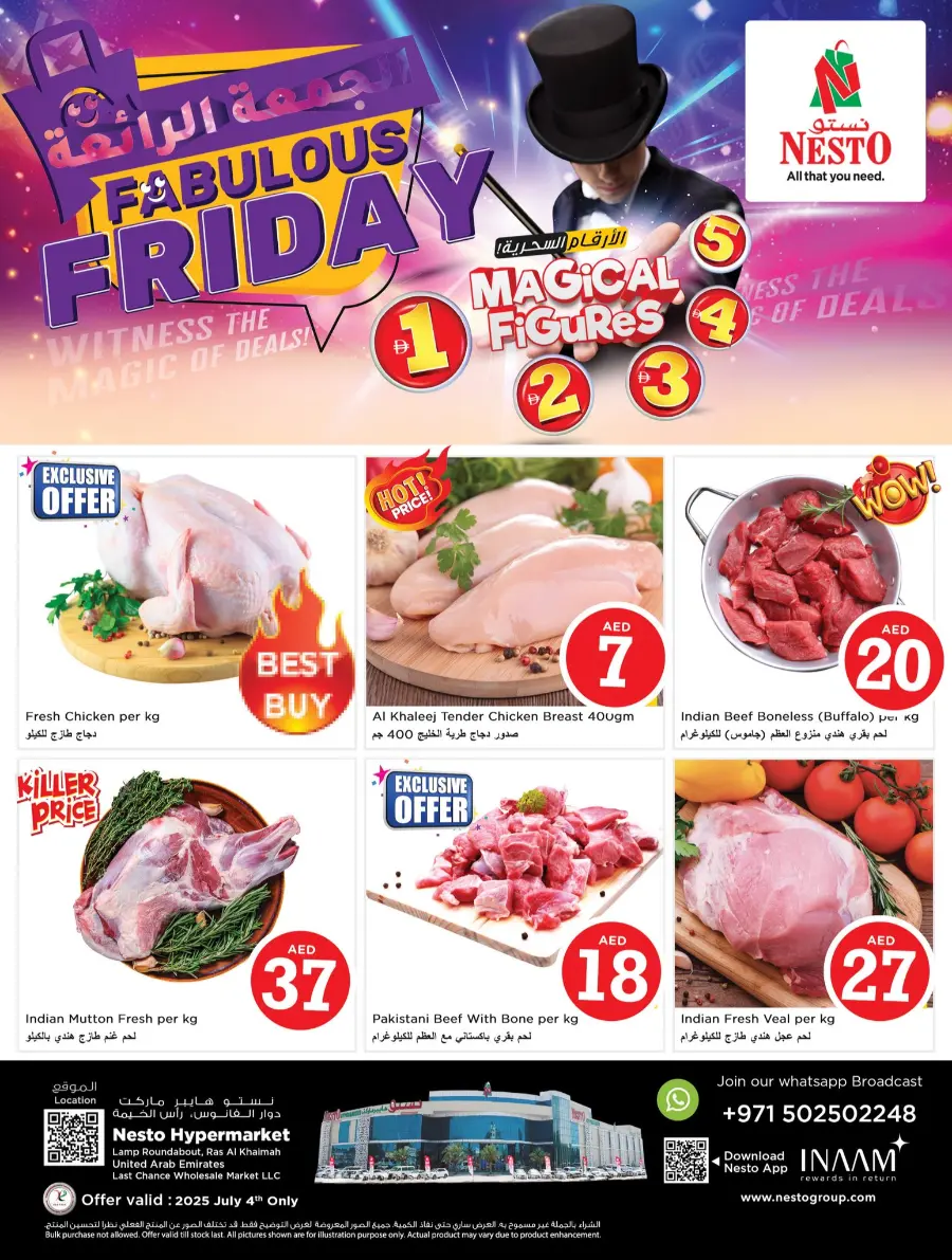 Friday Offer In Nesto Hypermarket Ras al Khaimah