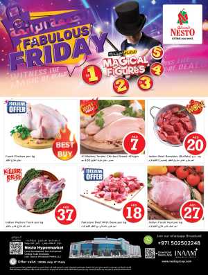 Friday Offer In Nesto Hypermarket Ras al Khaimah