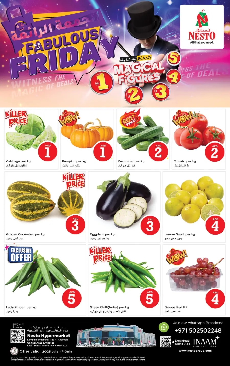 Friday Offer In Nesto Hypermarket Ras al Khaimah