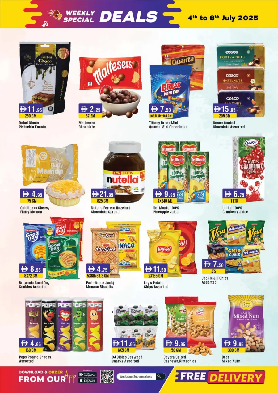 Weekly Special Deals In West Zone Supermarket Dubai