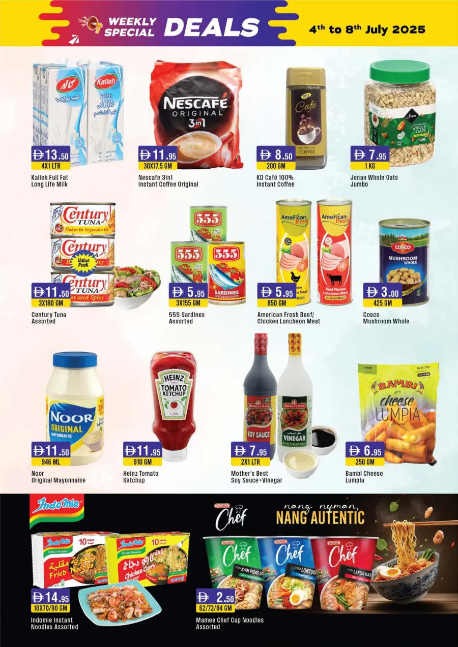 Weekly Special Deals In West Zone Supermarket Dubai