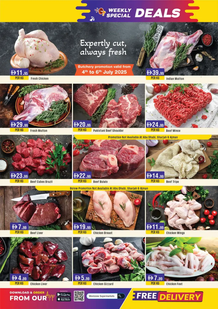 Weekly Special Deals In West Zone Supermarket Dubai