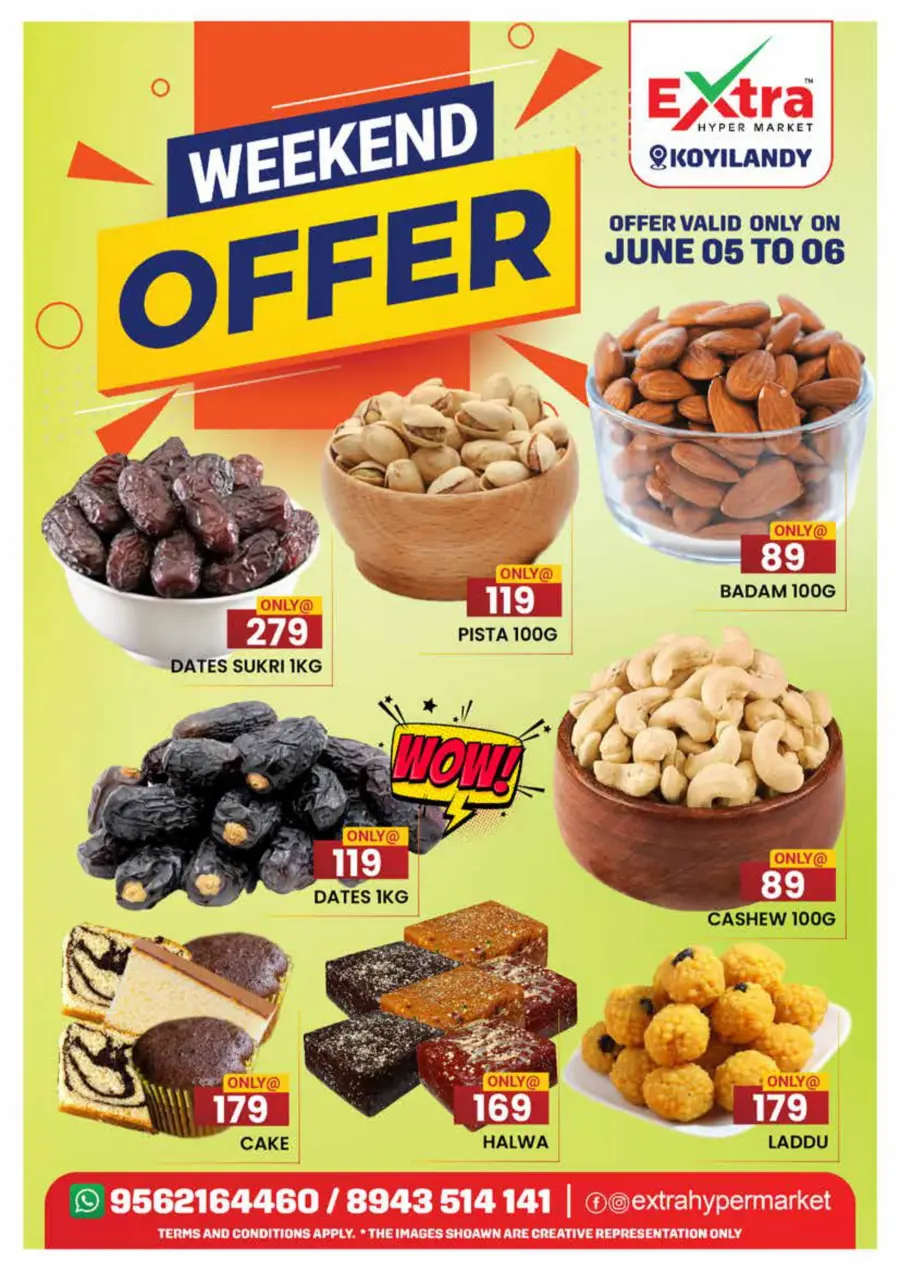 Weekend offer In Extra hypermarket Calicut