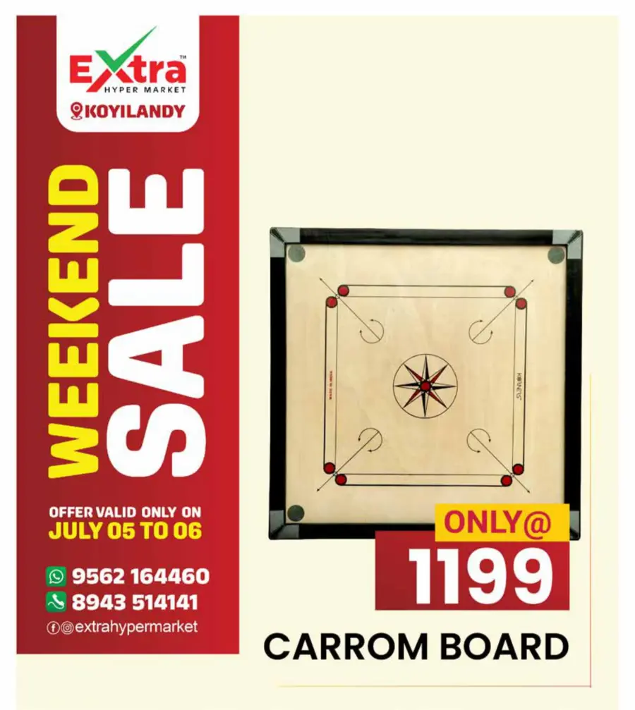 Weekend offer In Extra hypermarket Calicut