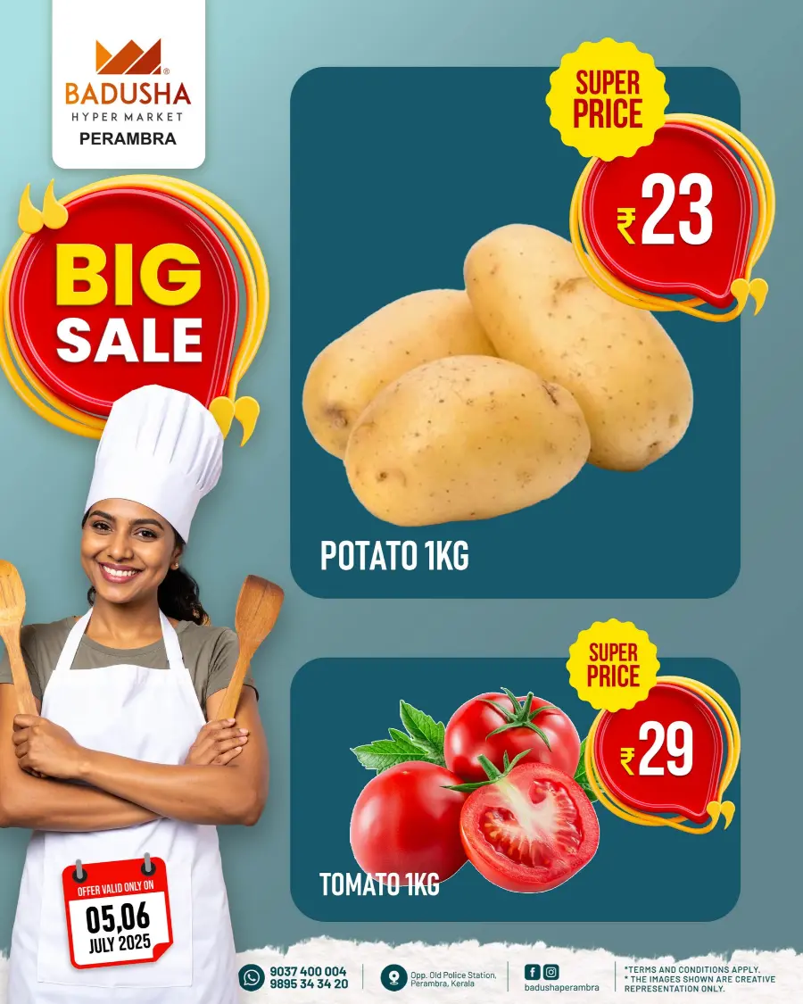 Big Sale In Badusha Hypermarket Calicut