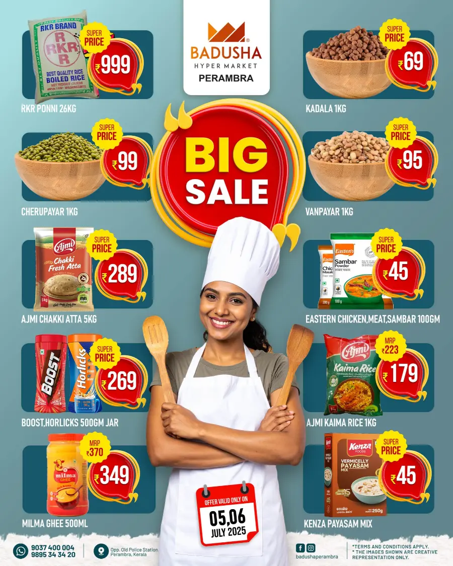 Big Sale In Badusha Hypermarket Calicut