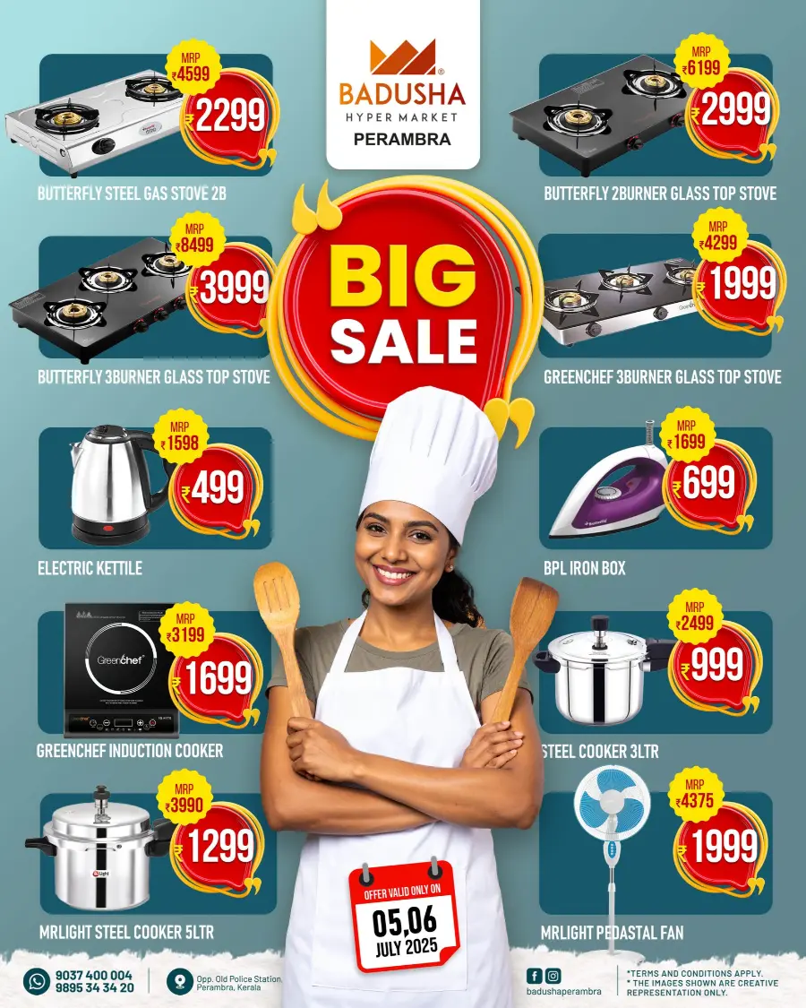 Big Sale In Badusha Hypermarket Calicut