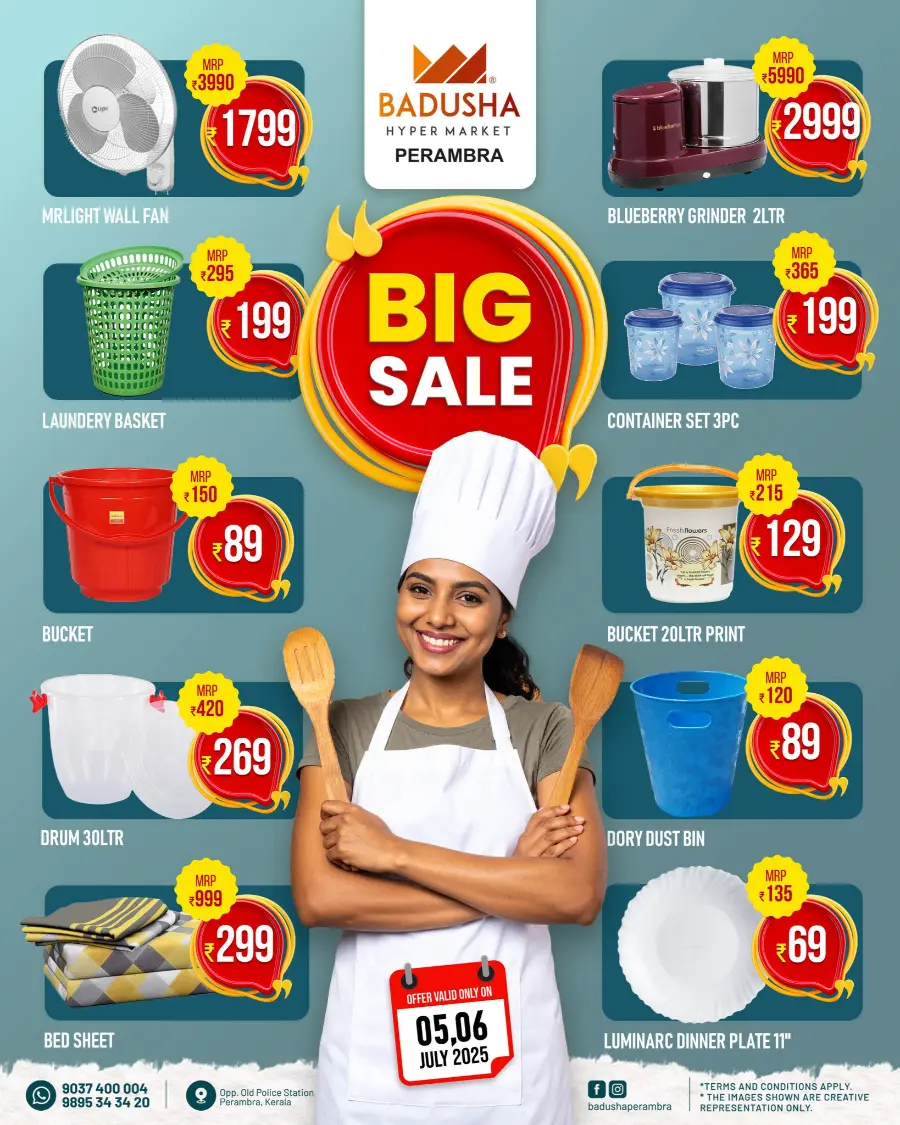 Big Sale In Badusha Hypermarket Calicut