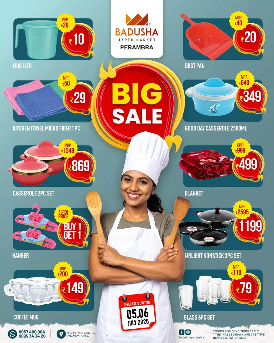 Big Sale In Badusha Hypermarket Calicut