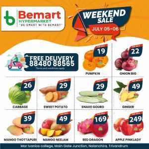 Weekend offer In Bemart Hypermarket Trivandrum