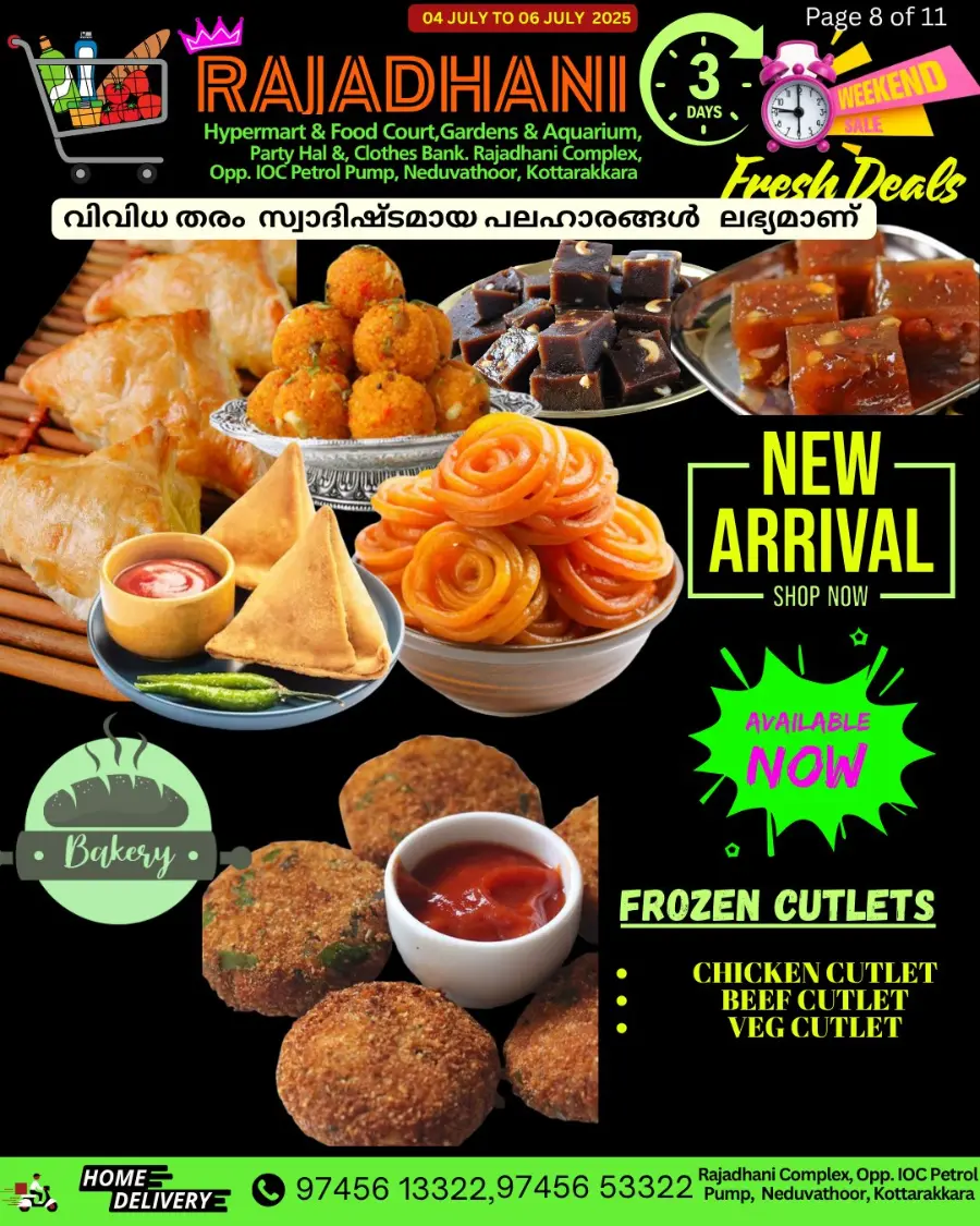 Weekend offer In Rajadhani Hypermart Kollam