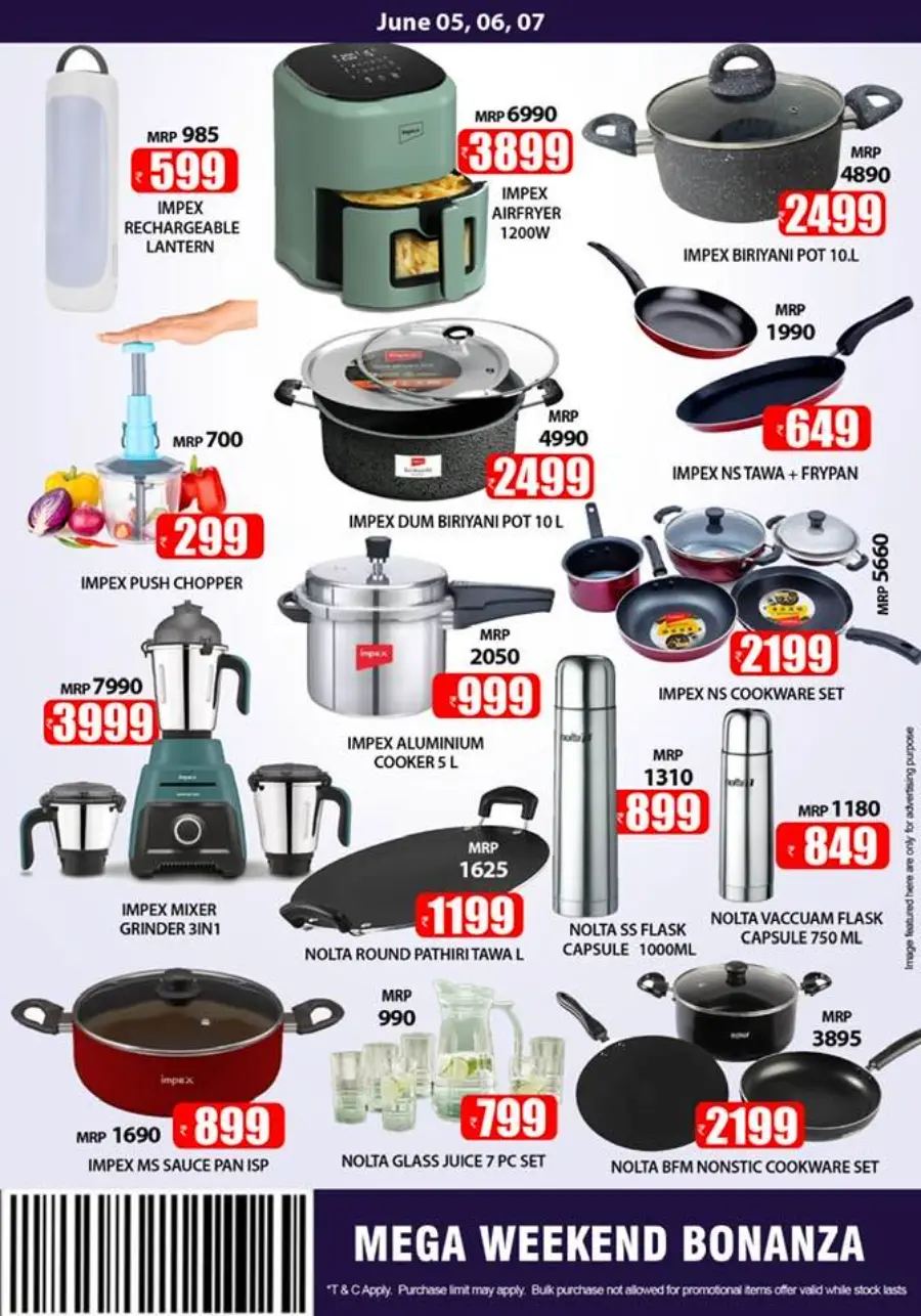 Mega Weekend Bonanza In Smile Hypermarket undefined