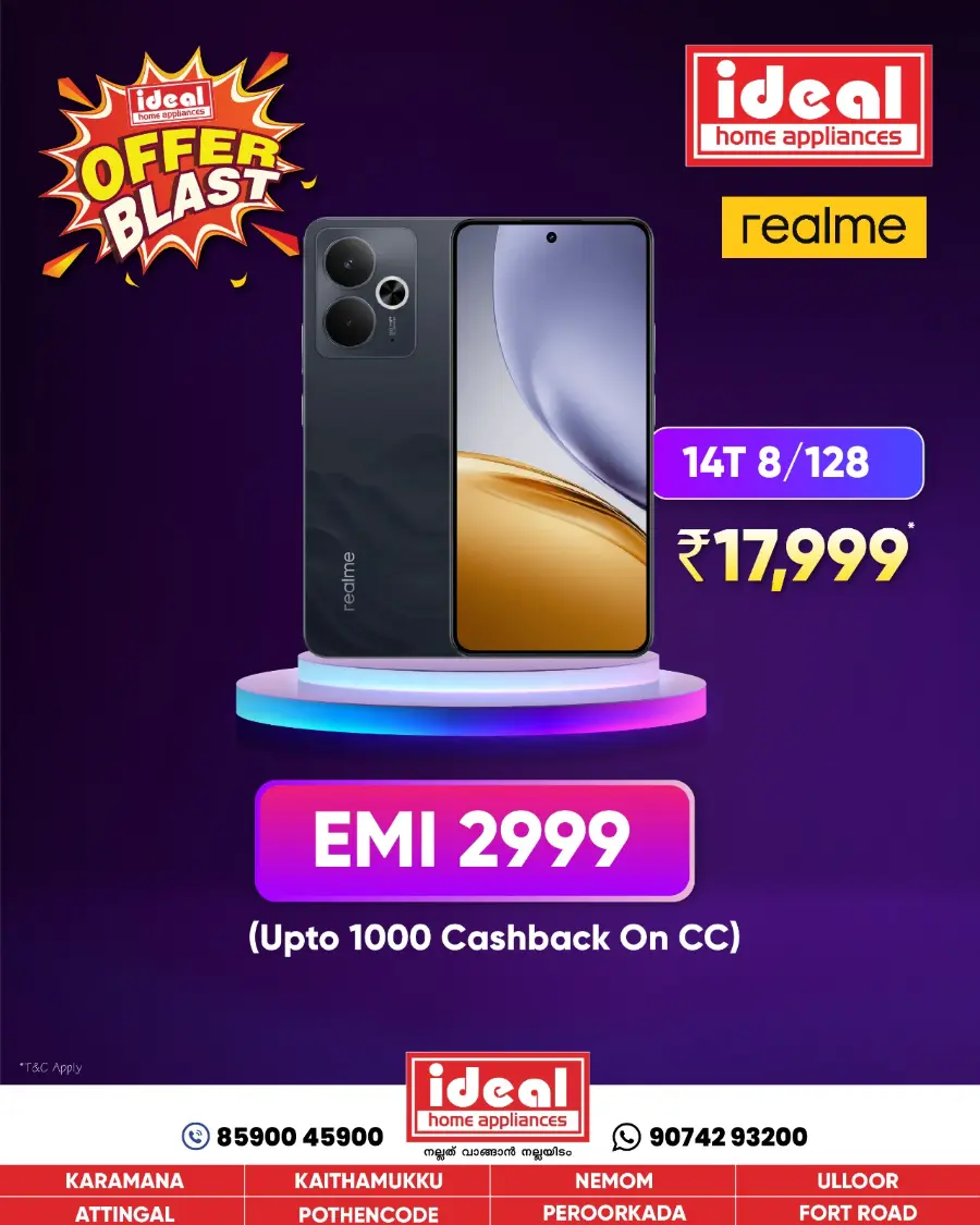 Offer Blast In Ideal Home Appliances undefined