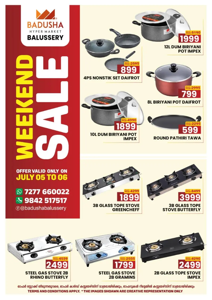 Weekly Best Deals – Shop Smart, Save More In Badusha Hypermarket Calicut