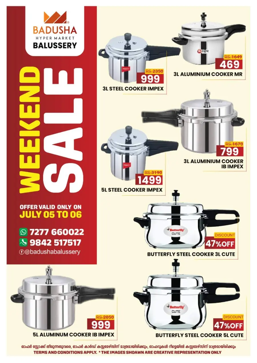 Weekly Best Deals – Shop Smart, Save More In Badusha Hypermarket Calicut