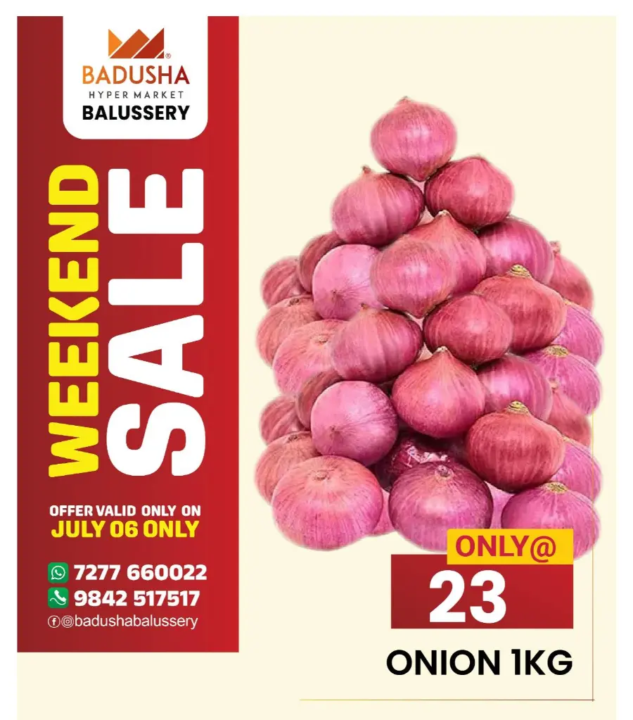 Weekly Best Deals – Shop Smart, Save More In Badusha Hypermarket Calicut