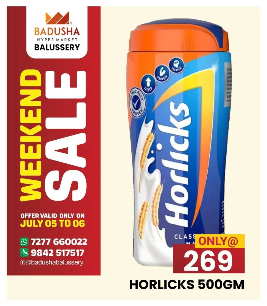 Weekly Best Deals – Shop Smart, Save More In Badusha Hypermarket Calicut
