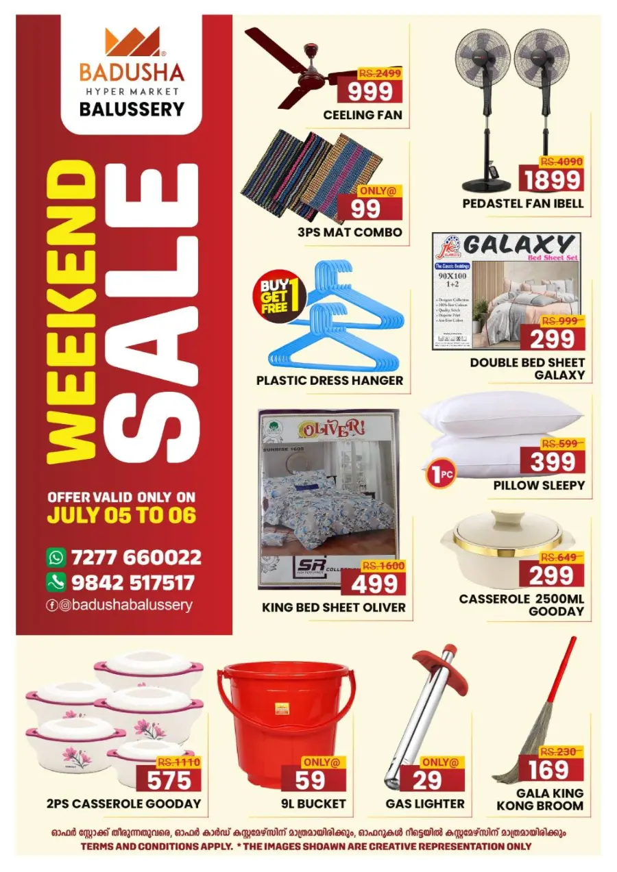 Weekly Best Deals – Shop Smart, Save More In Badusha Hypermarket Calicut