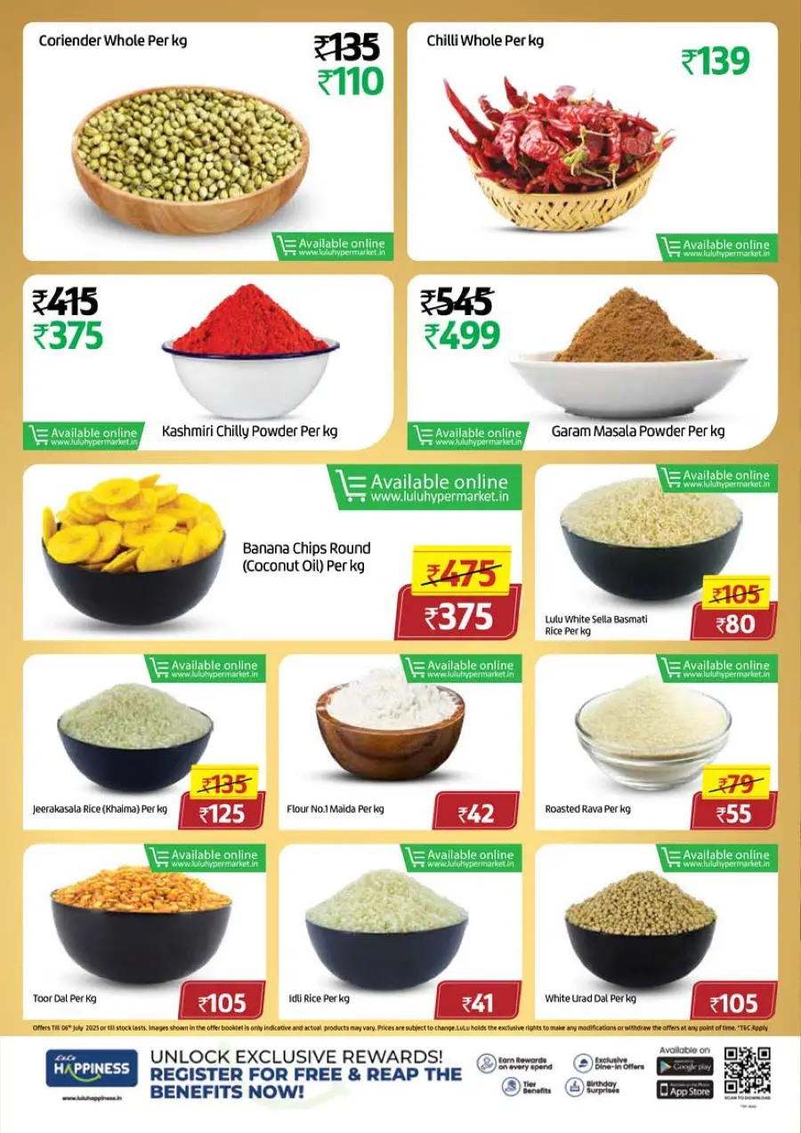 Half Price – Flat 50% OFF, Shop Now! In Lulu Hypermarket Calicut
