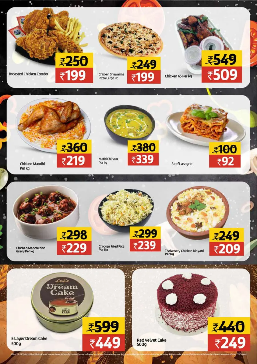 Half Price – Flat 50% OFF, Shop Now! In Lulu Hypermarket Calicut