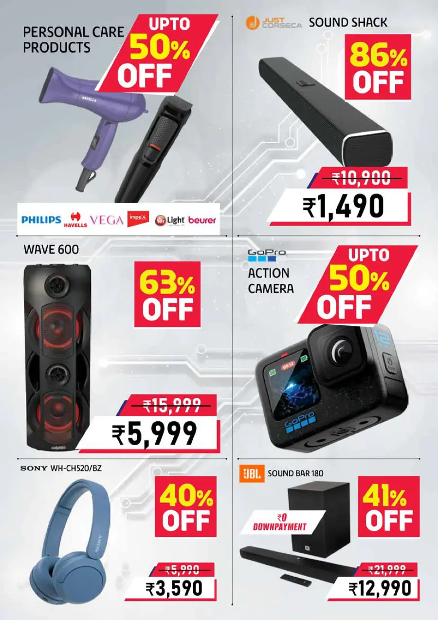 Half Price – Flat 50% OFF, Shop Now! In Lulu Hypermarket Calicut