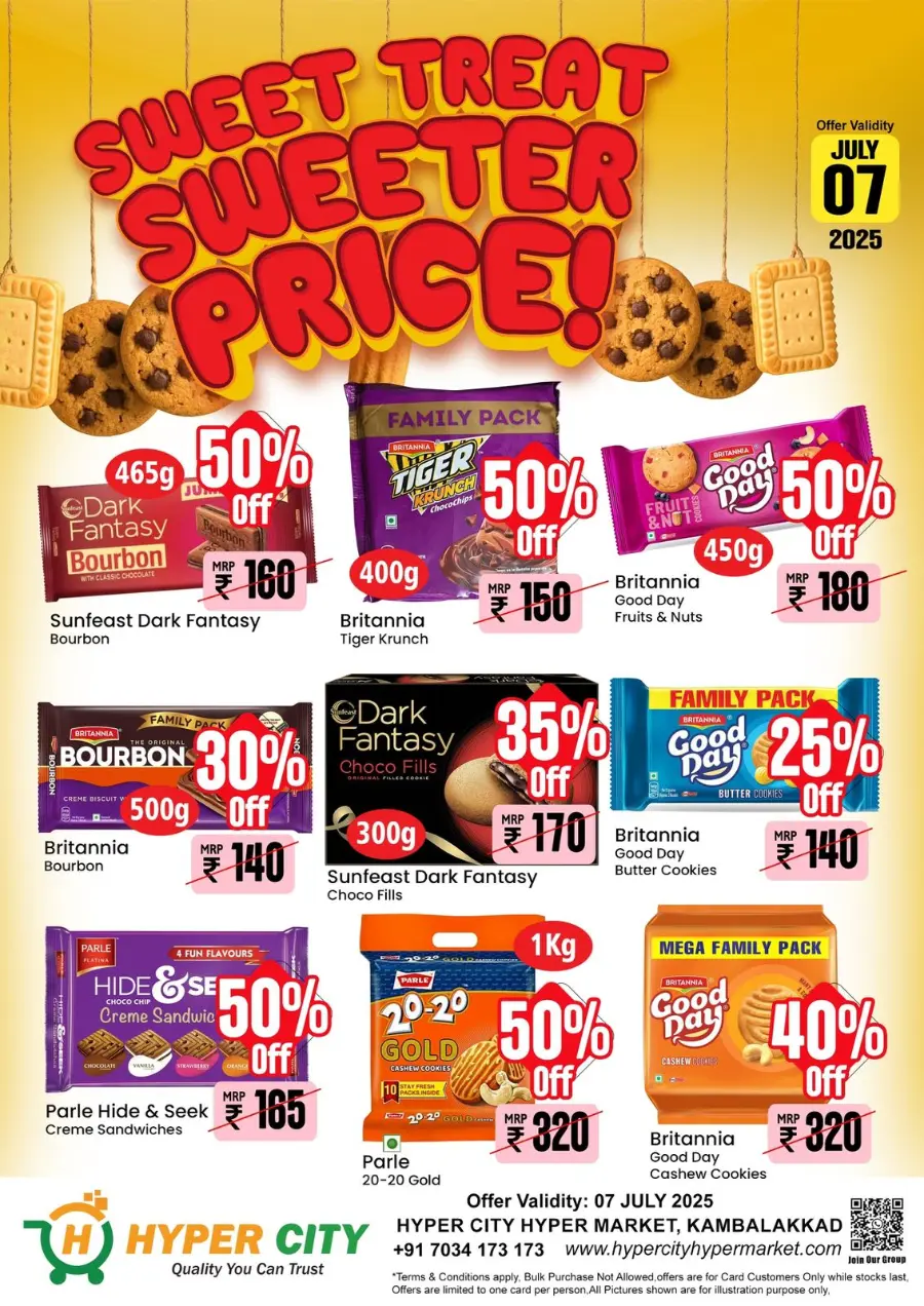 Monday Fresh Deals In Hyper City Hypermarket Wayanad